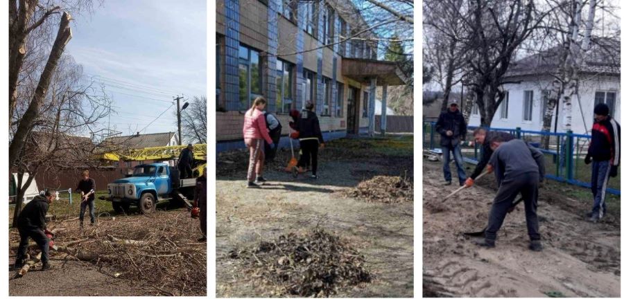 У Валківській громаді проводять весняні толоки