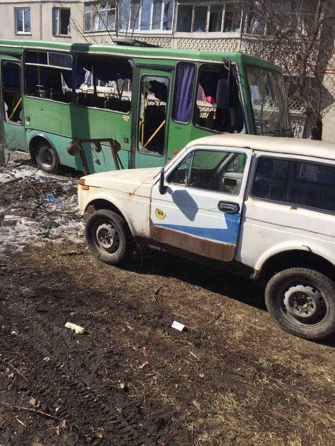 Харків, наслідки ворожих обстрілів. Початок вторгнення 