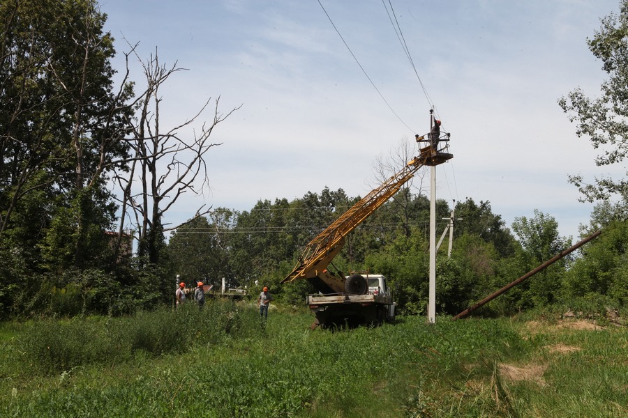 Харків, Фельдман екопарк, відновлення світла