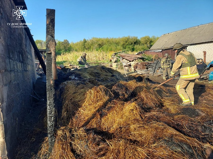 Ворожий снаряд влучив у будинок у селі Кутьківка Дворічанської громади Харківської області