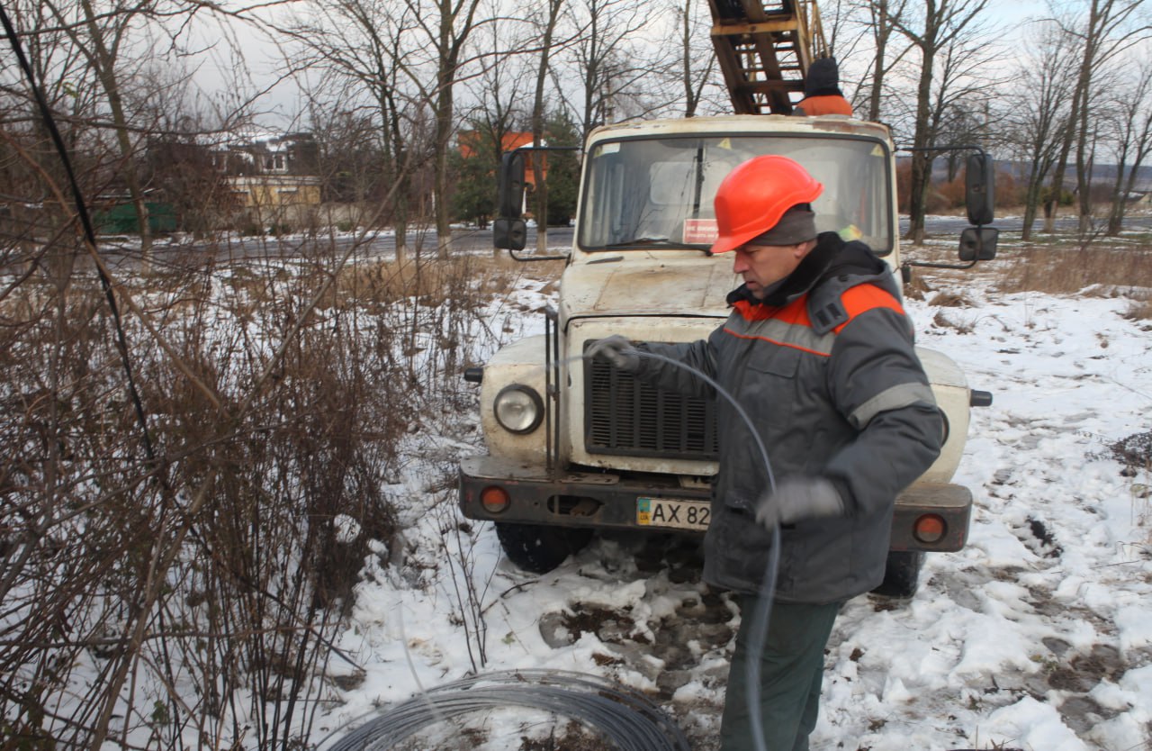 Енергетики заживили село неподалік Харкова