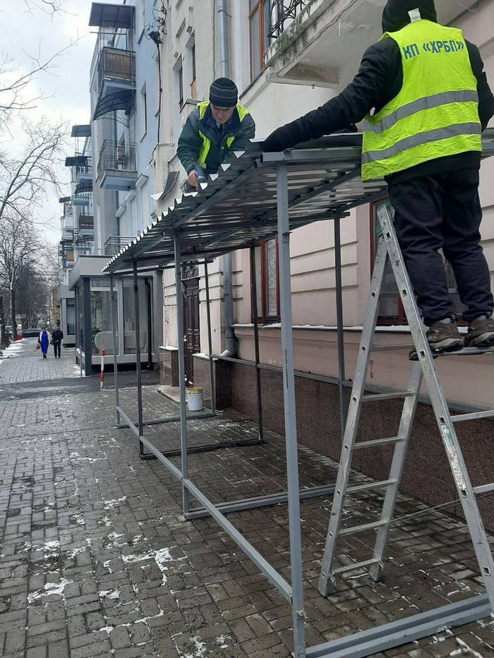 Пішохідний перехід у Харкові, листопад 2023