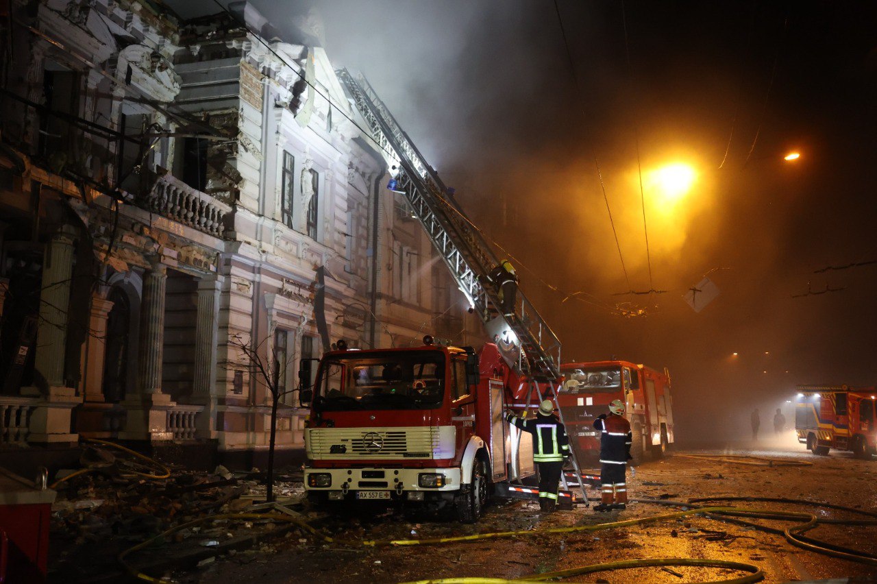 Обстріл Харкова безпілотниками, 31 грудня