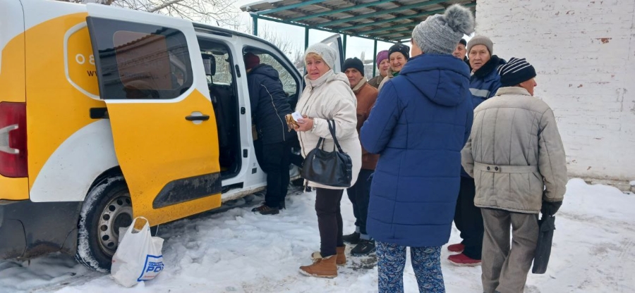 Пересувне поштове відділення у Міловій