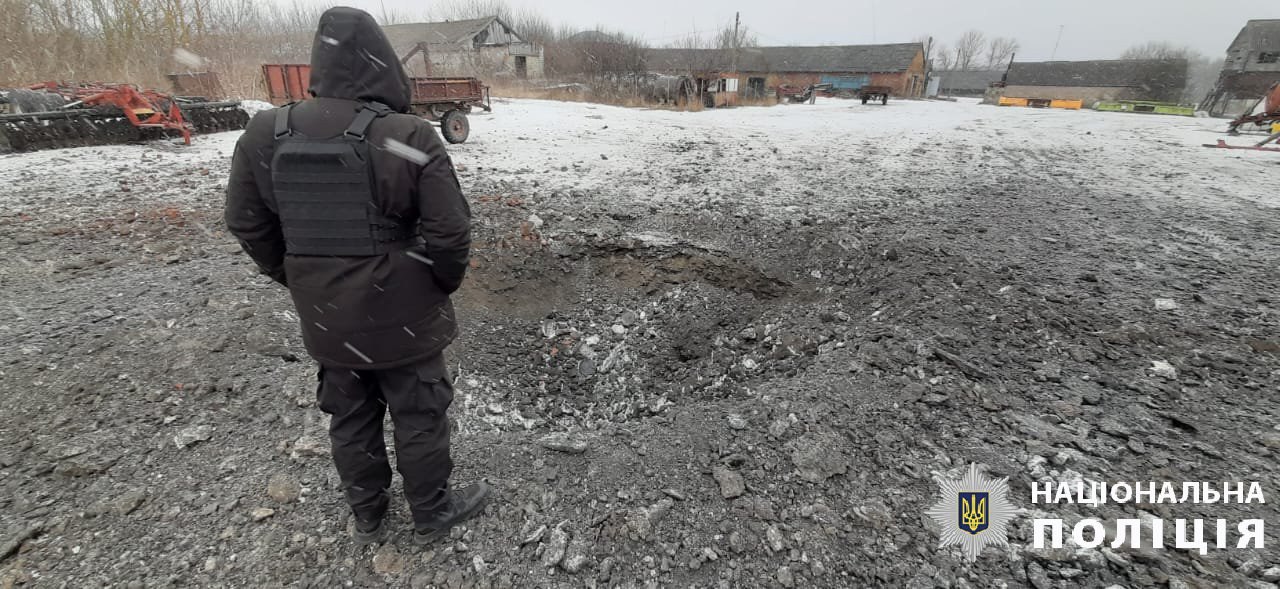 Село Охримівка, наслідки обстрілу