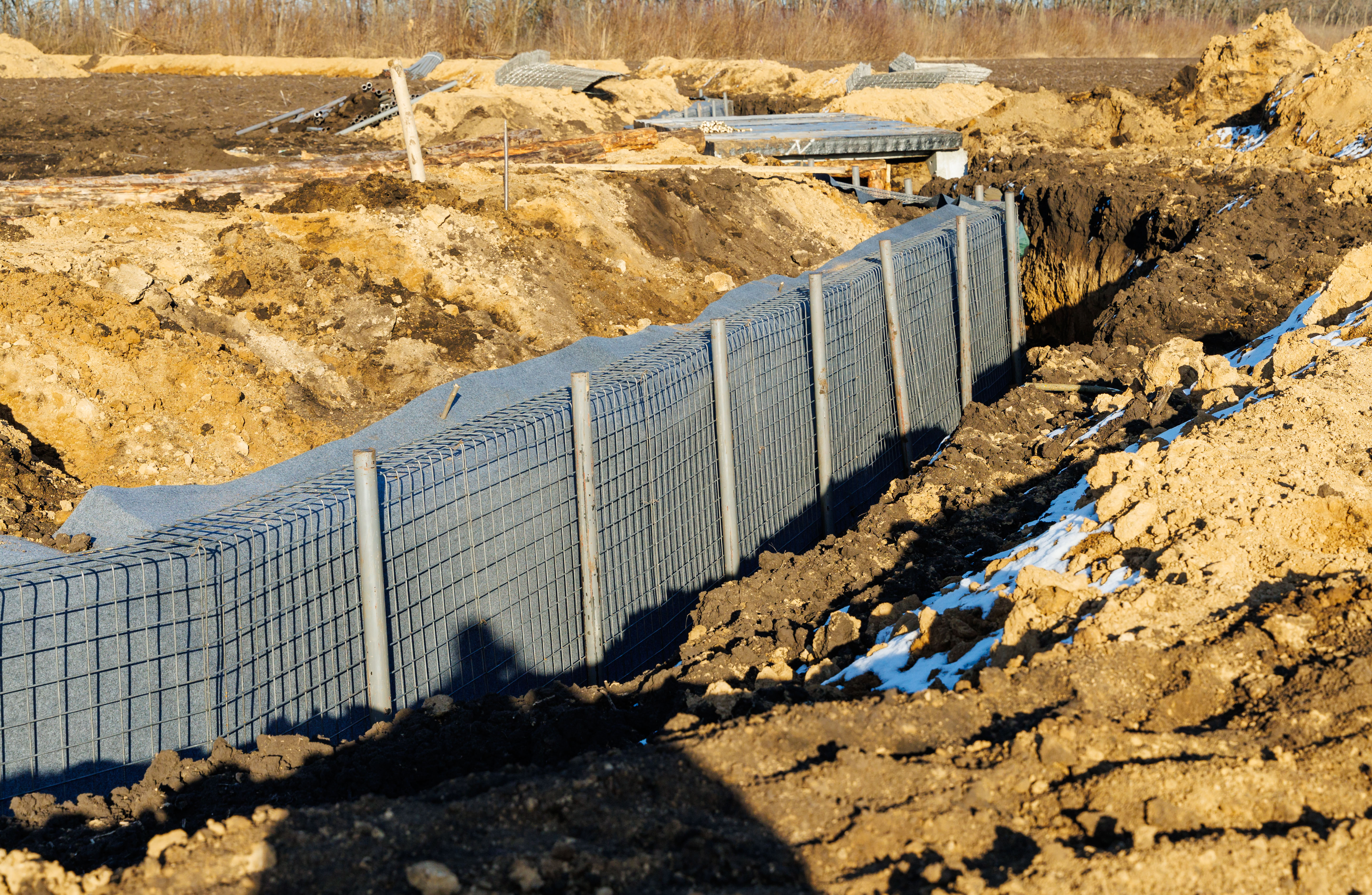 бідівництво фортифікацій 