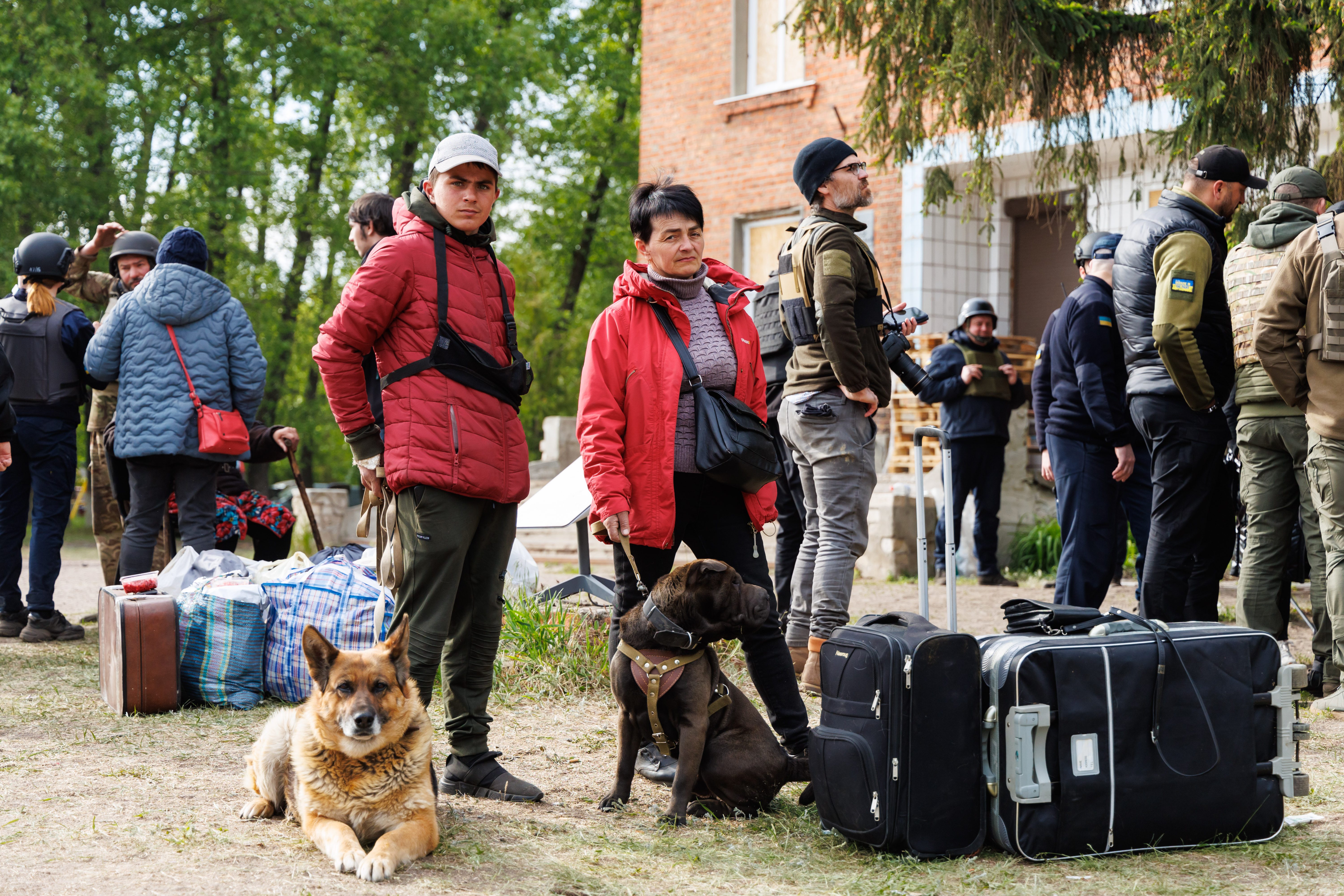 евакуація з Вовчанської громади