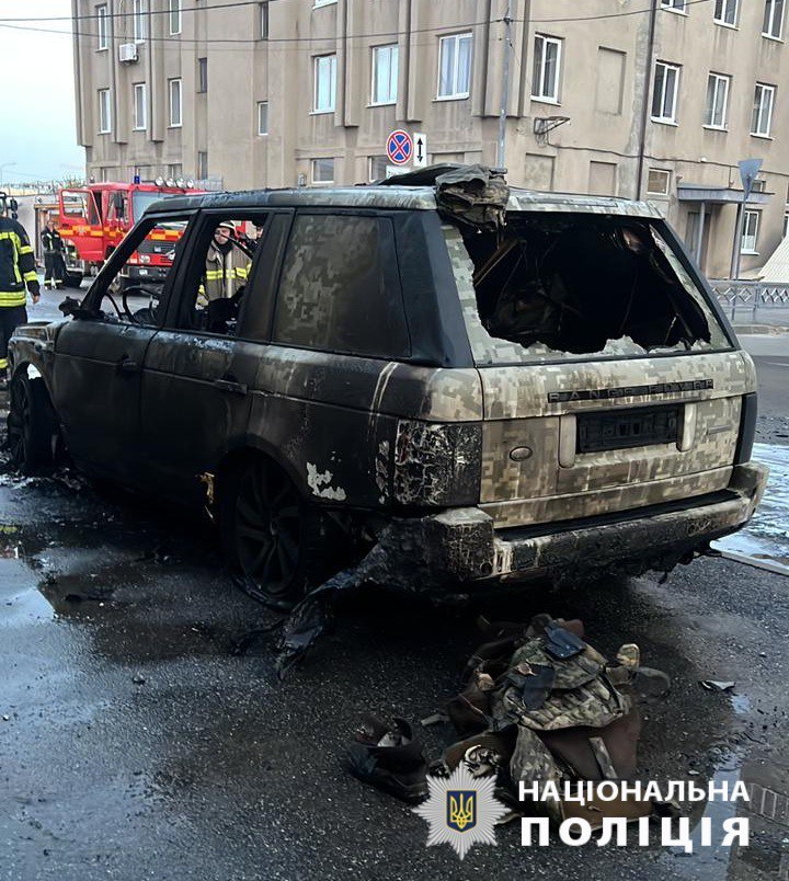 Харків, підпал автівки військового 