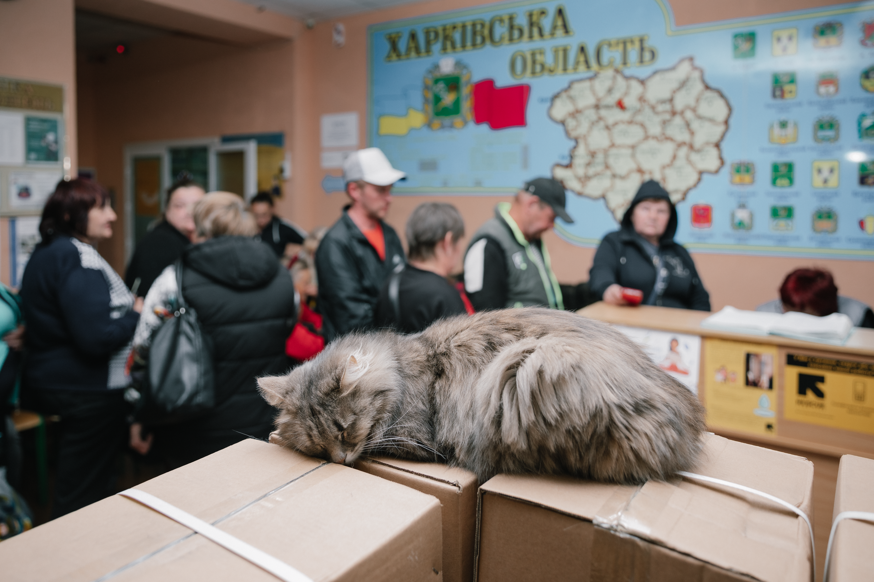 транзитний евакуаційний пункт у Харкові 