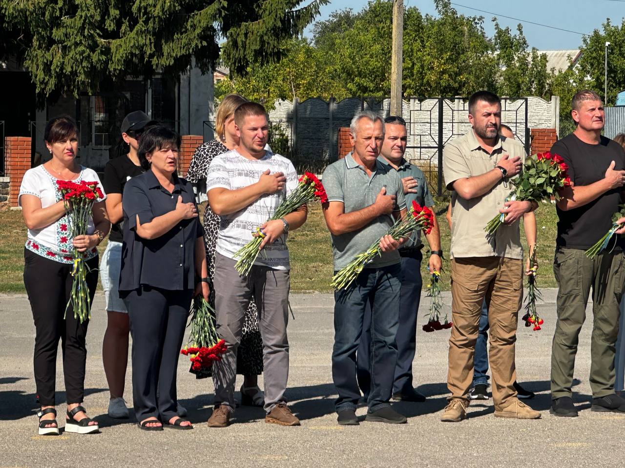 У Малинівській громаді віддали шану загиблим захисникам