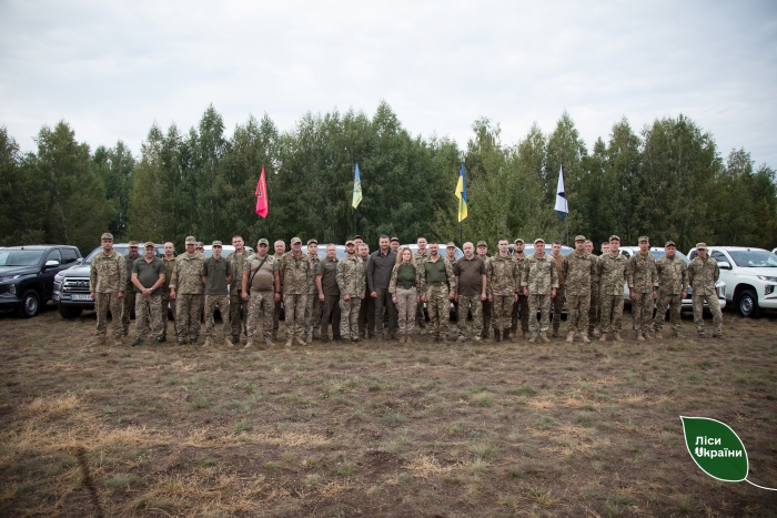 Допомога ЗСУ від ДП «Ліси України»/фото: ДП «Ліси України»