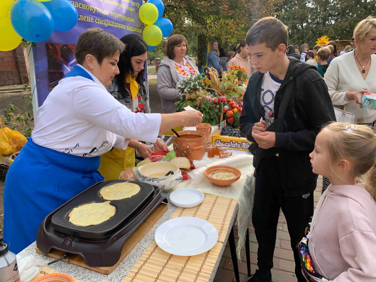 Млинці просто неба