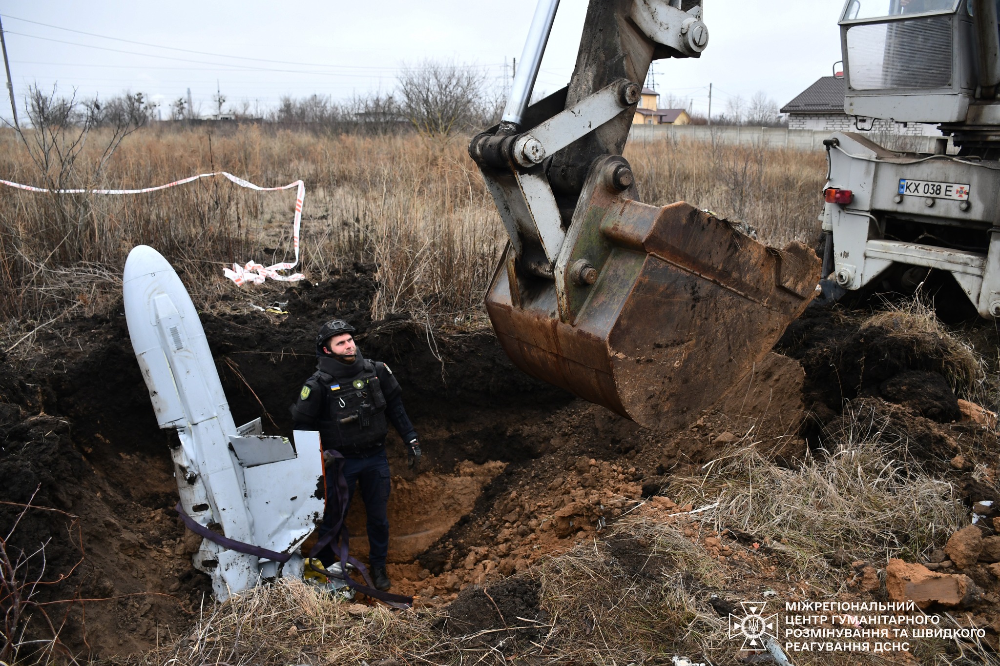 Піротехніки знешкодили нерозірвану ракету Х-59