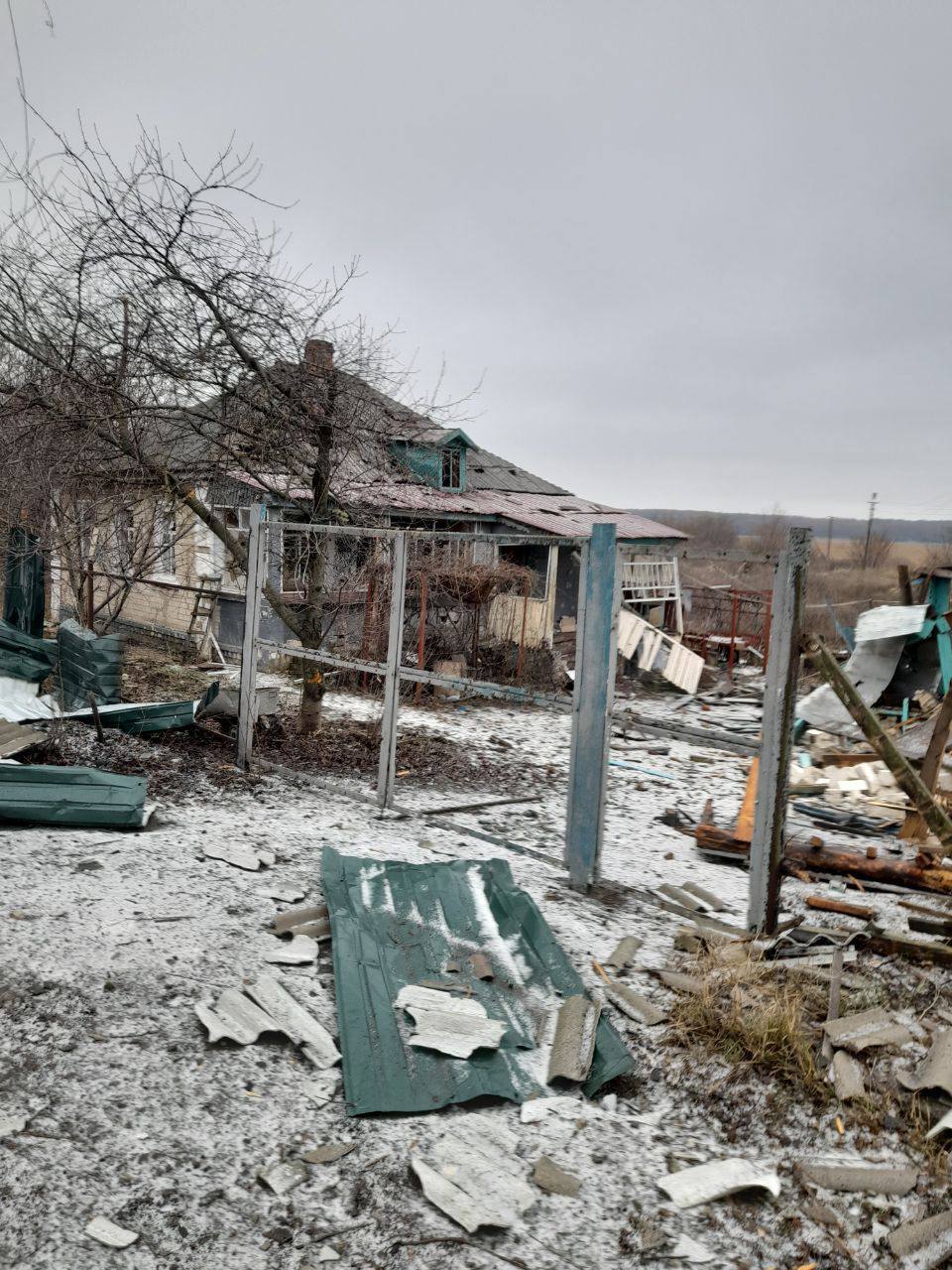 Ворог обстріляв село Пристін на Куп’янщині