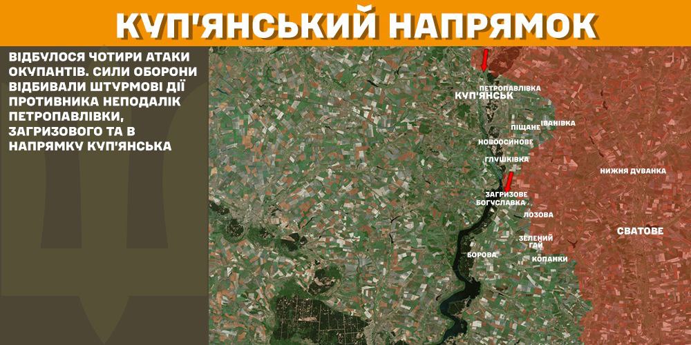 ЗСУ відбили атаки на Харківщині